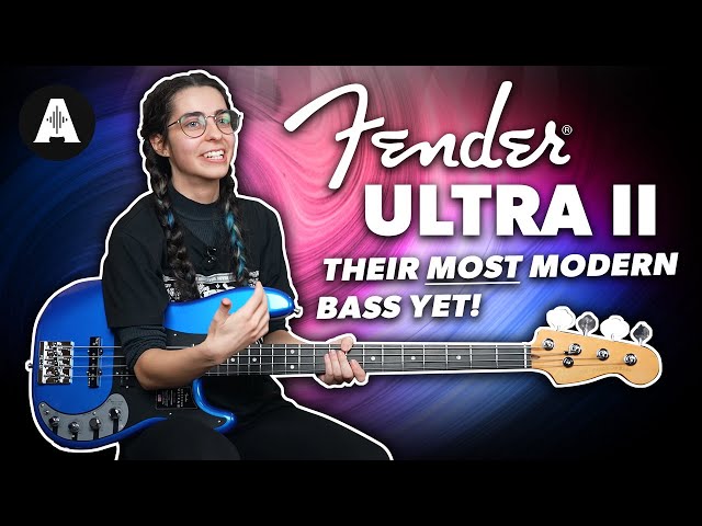 Let's try the New Fender Ultra II Basses!