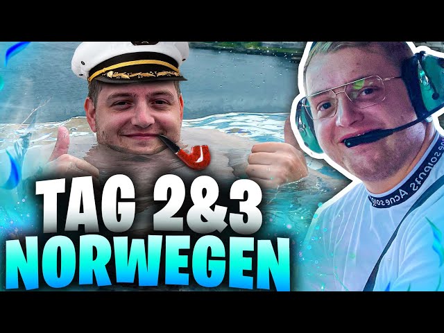 🤯😰KAPITÄN zur SEE in NORWEGEN! | Handy Zerstört und Heli RUNDFLUG! | AIDA Vlog #2