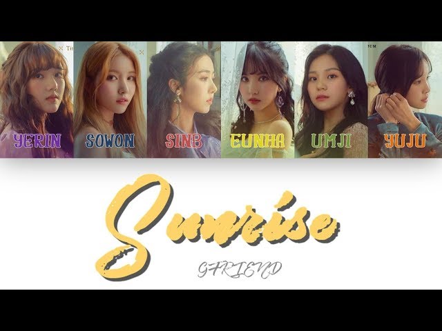 [1 시간 / 1 HOUR LOOP] GFRIEND(여자친구) - SUNRISE (해야) - Color Coded Lyrics