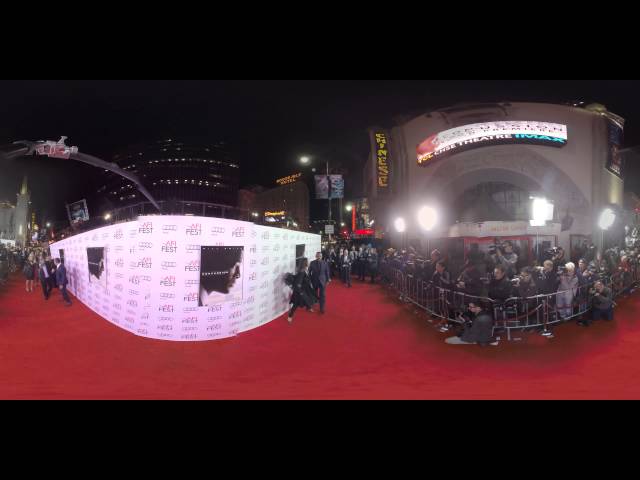 360 Degree Video of Will Smith on the CONCUSSION Red Carpet