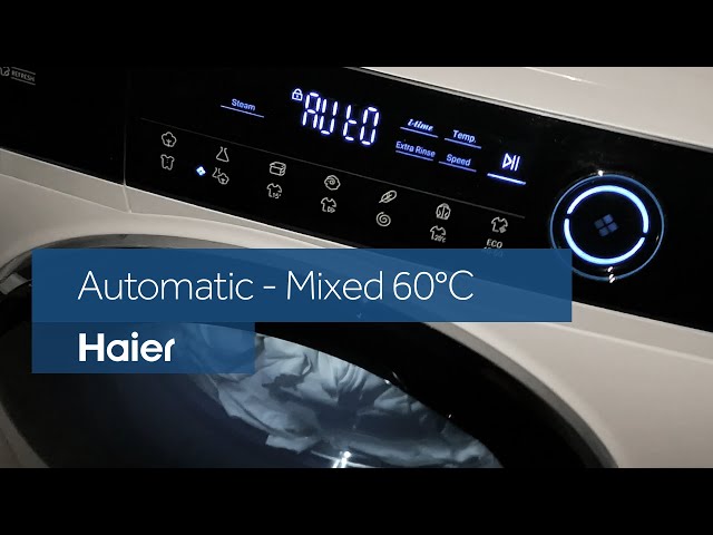 Haier I-Pro Series 7 washing machine - Automatic Mixed 60°C