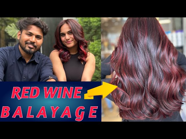 Wine red transformation Schwarkopf