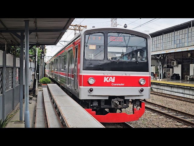 [4K] Stasiun Pasar Senen: Kompilasi Kereta JR 205, TM 6000, CC 201, CC 206 | KRL Commuter Line (3/3)