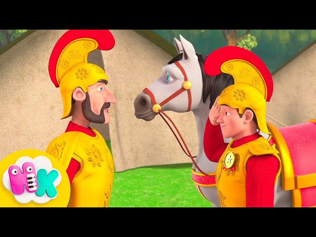 My Horsey 🐎 Horse Cartoon for Toddlers | HeyKids Nursery Rhymes | Animaj Kids