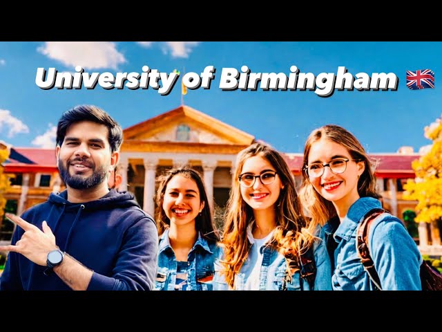 University of Birmingham Campus Tour🇬🇧| Study In Uk #studyinuk #bcu