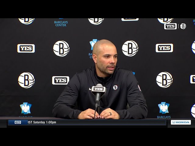 Jordi Fernández discusses Brooklyn's growth attitude, consistency