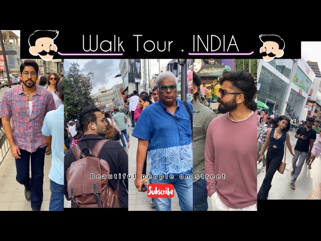 City Walk Tour | Indian Walk 1M | BANGALORE