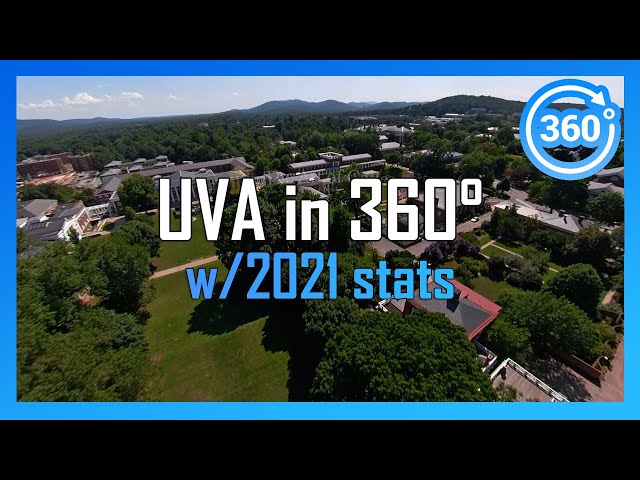 [2021] UVA in 360° - drone/walking/driving campus tour