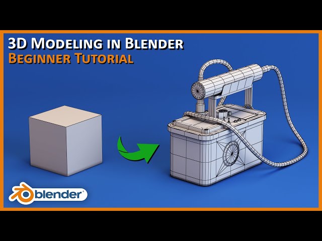 Blender 3D Modeling: Beginner Tutorial