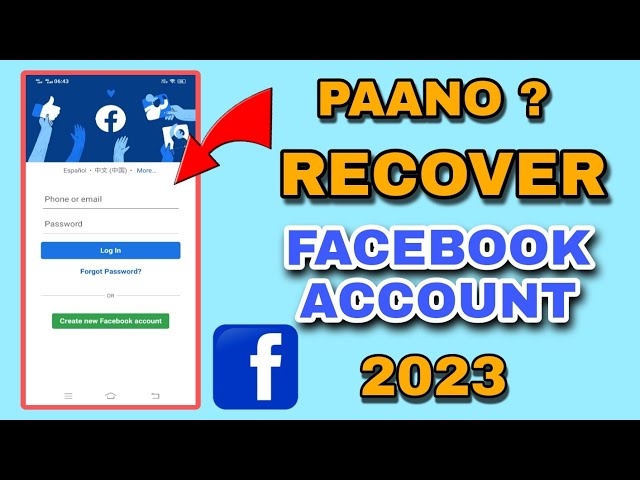 PAANO MA- RECOVER ANG FACEBOOK ACCOUNT | WALANG EMAIL, NUMBER AT PASSWORD | JOVTV