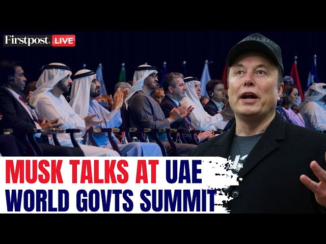 Elon Musk LIVE: Musk Speech at UAE World Governments Summit | Dubai World Summit | Donald Trump|N18G