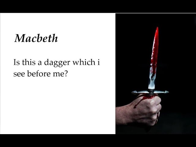 Matthew Hamlin in: 'The Tragedy of Macbeth'