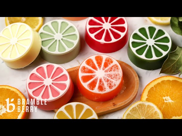 How to Make Citrus Slice Soap | Bramble Berry DIY Kit