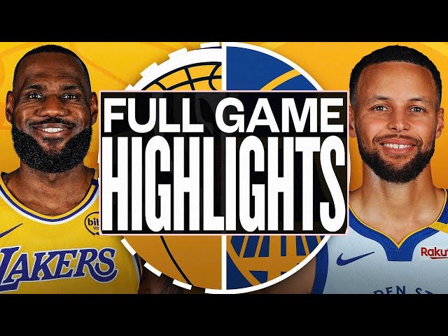 Los Angeles Lakers VS Golden State Warriors Full Game Highlights  NBA Season 2024-25