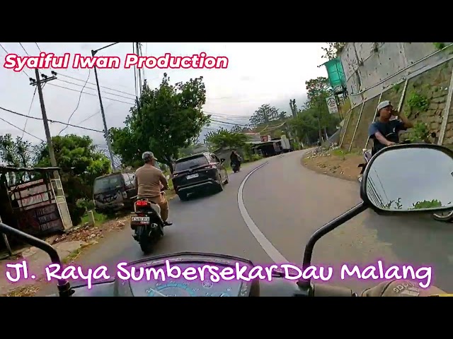 Jl. Sumbersekar - Jl. Depan Raya Dau Kab. Malang #infolalulintas #infojalanraya #motovlog