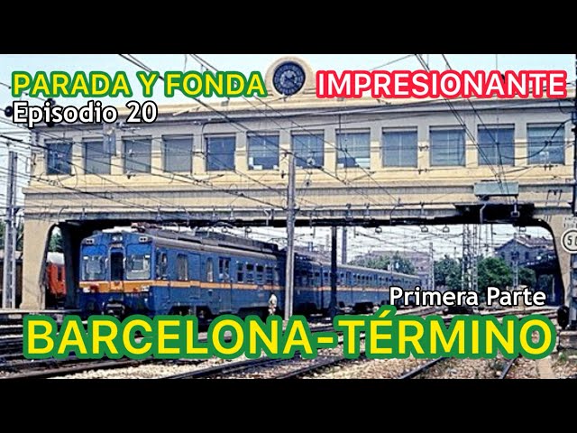 Reportaje de TRENES en LA ESTACIÓN DE FERROCARRIL Barcelona-Término Catalunya España Renfe PYF20