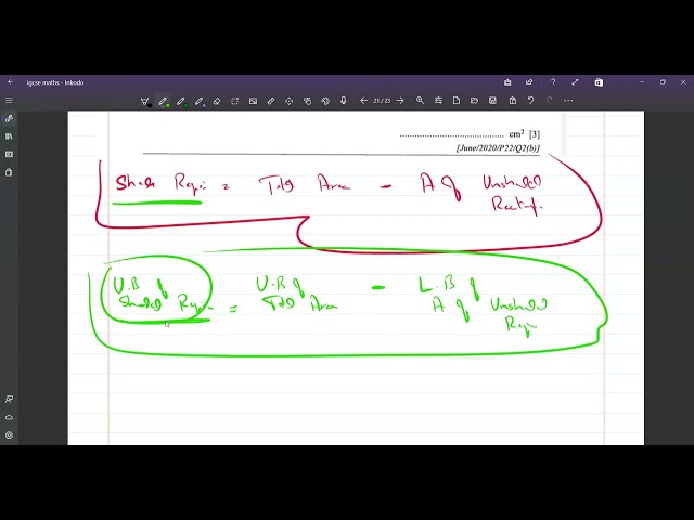 Limits of Accuracy - Important Past Paper Question O level / IGCSE Maths !!!