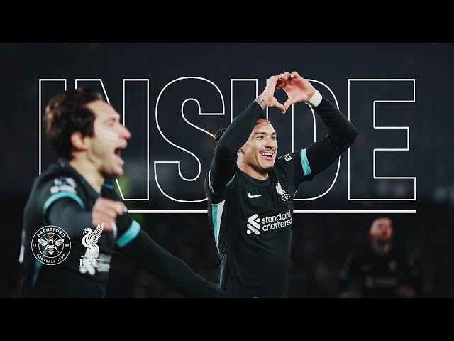 INSIDE: Brentford 0-2 Liverpool | Tunnel cam & LATE DARWIN DRAMA!