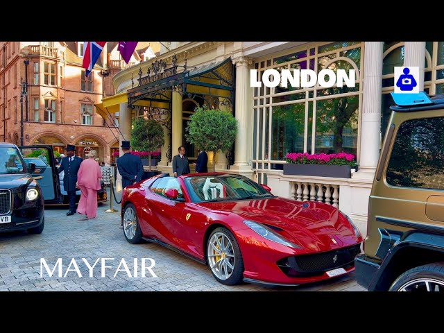 MAYFAIR the richest Neighbourhood in London 🇬🇧 Mayfair walking tour | Wealthy lifestyles  [4K HDR]