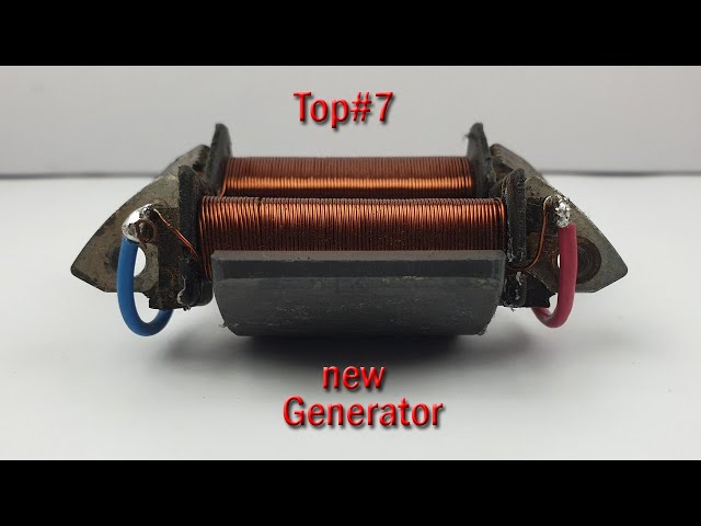 Top 7 I Get Free Electricity Generator 1000w With Magnetic Tools Use copper wire 100%