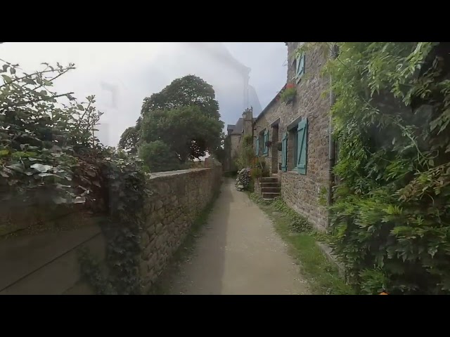 VR180 3D -  Insta360 EVO  - LA ROCHE BERNARD -  Promenade  - 16 juillet 2024