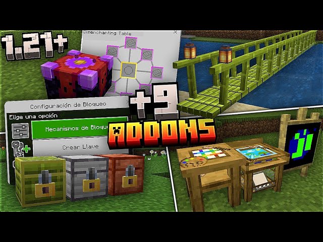 TOP 9 MUST-HAVE ADDONS-MODS for a Minecraft 1.21+ SURVIVAL (Bedrock/PE)