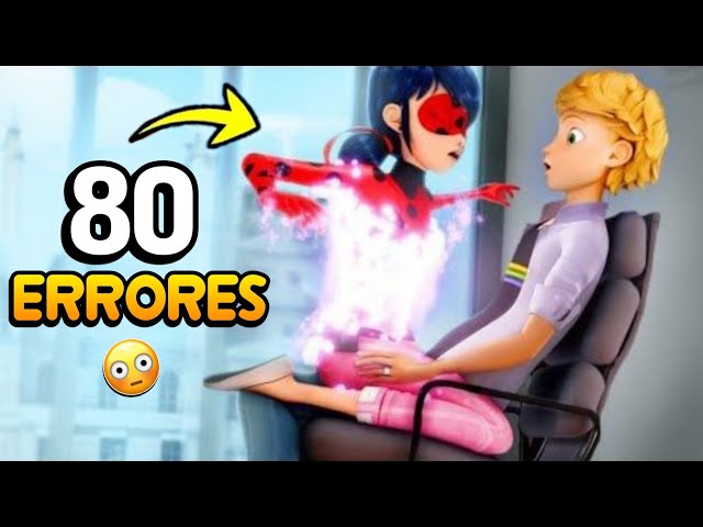 80 ERRORES ABSURDOS y COSAS SIN SENTIDO de Miraculous Ladybug Temporada 4 Recopilación Nathaniel FD