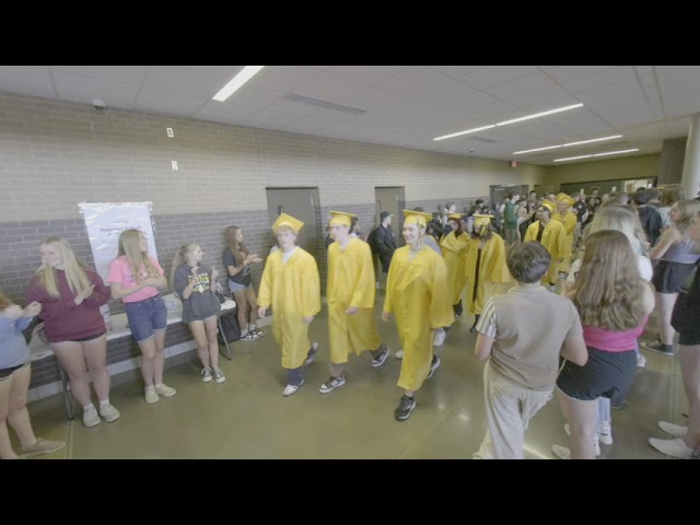 KHS ChiefTV VR Student Life 2024 VR 180 8k Senior Graduation Clap Out