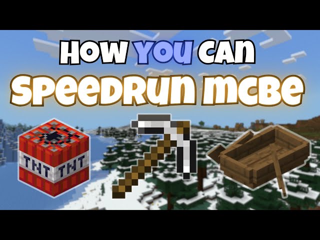 (Outdated, read desc) How To Speedrun Minecraft Bedrock 1.21 for Beginners (SSG)