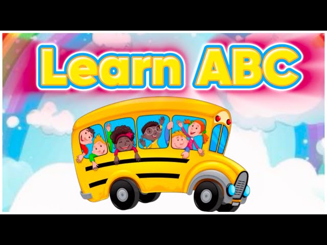 🎶 ABC Song with The Wheels on the Bus 🚌| Fun Learning for Kids 👦🎊