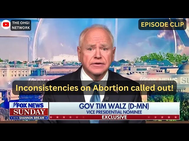 Abortion: Tim Walz called out by Fox News anchor for inconsistencies on his stance!