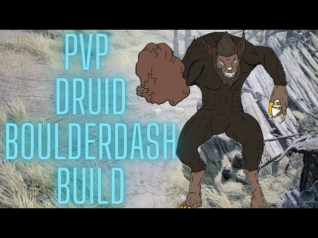 ! DIABLO 4 ! - (Druid) Werewolf boulder dash (Build video)