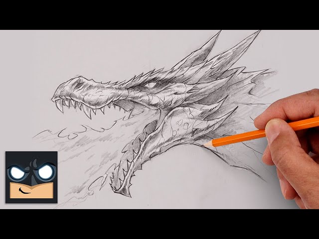 How To Draw a DRAGON | 16 Minute Sketch Tutorial