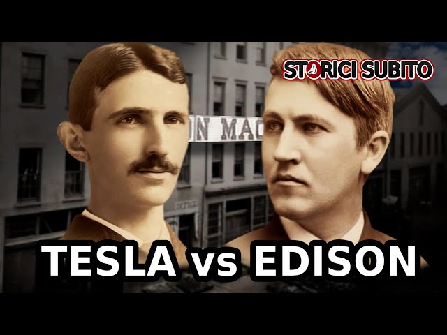 TESLA contro EDISON - La STORIA della GUERRA delle CORRENTI