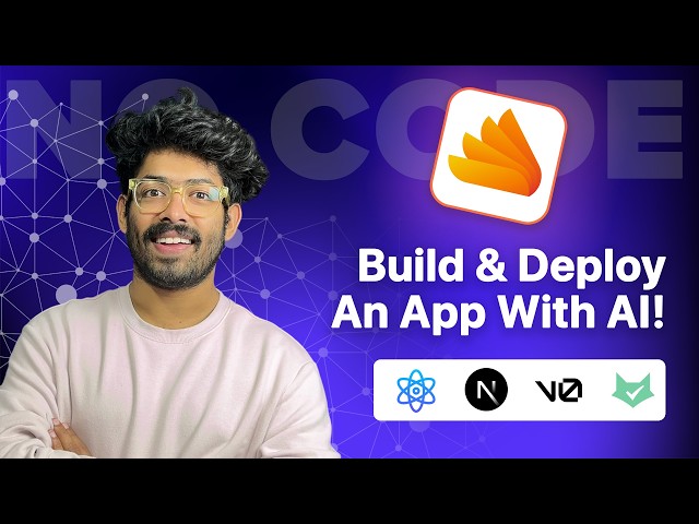 Build, Test & Deploy An App Using ONLY AI (NO CODE)