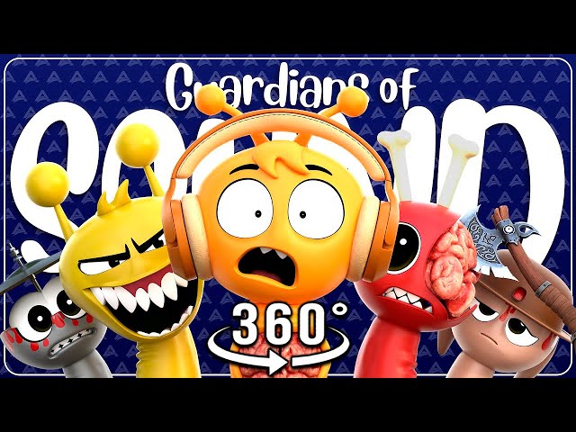 360º VR Incredibox Sprunki - Dark Version (Official Song Music Animation)