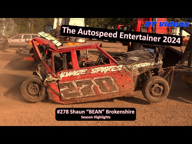 Bean 278 | The Autospeed Entertainer 2024 | Banger Racing Highlights