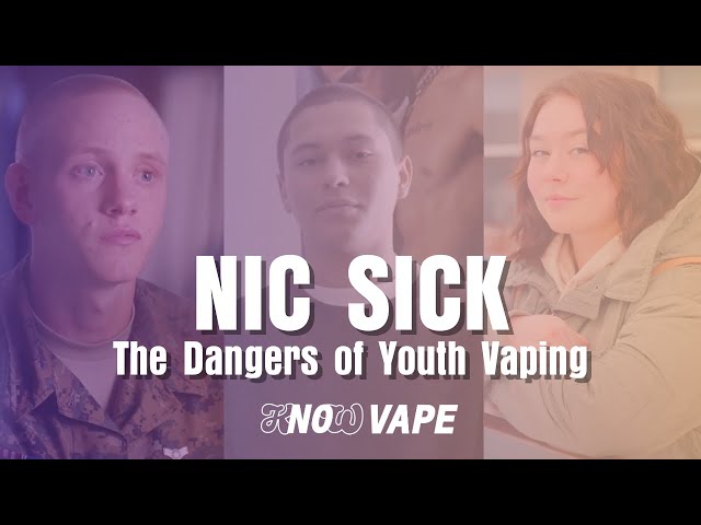 Nic Sick: The Dangers of Youth Vaping