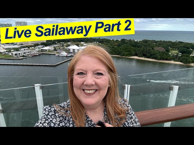 CRUISE NEWS! PART 2 LIVE SAIL AWAY FT. LAUDERDALE CELEBRITY ASCENT Take Two