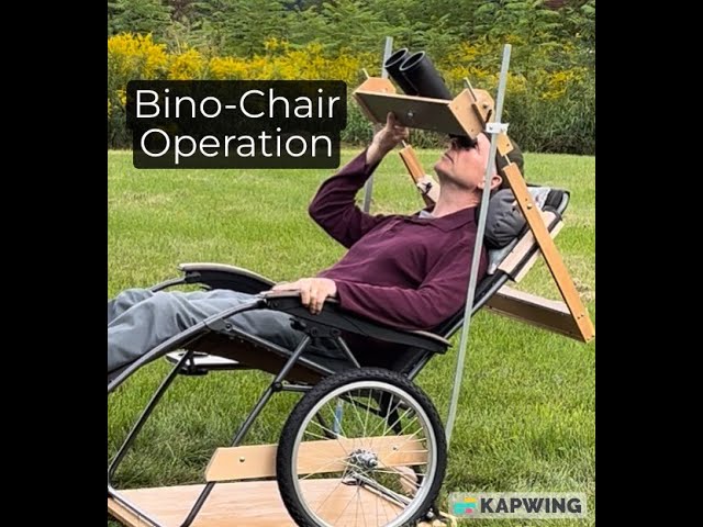 A Binocular Chair in Operation