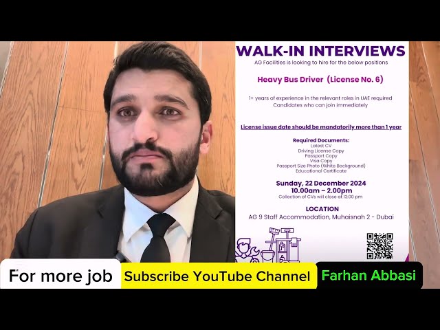 Dubai Jobs for Freshers | Direct Interviews in dubai | 100% Free Visa Jobs in uae |walk in interview