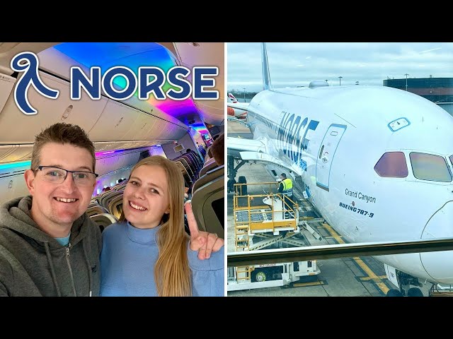 Starting Our 2024 Florida Trip! NORSE Airlines Flight, NEW Brightline Train & MORE!