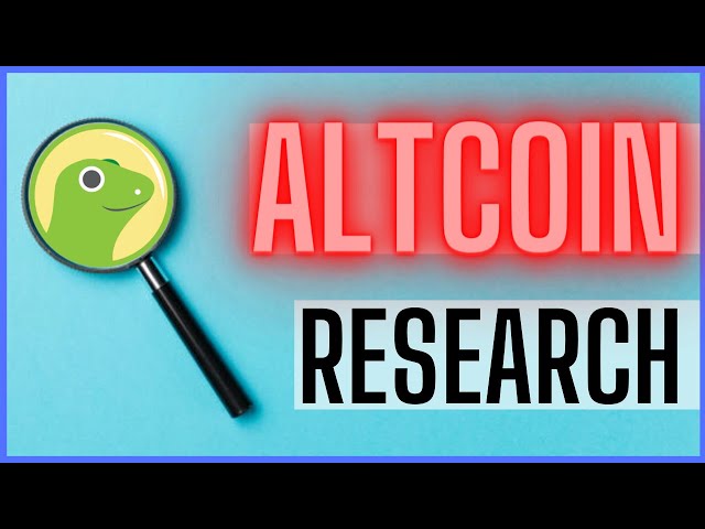 ALTCOIN RESEARCH (A GEM HUNTING HOW TO)