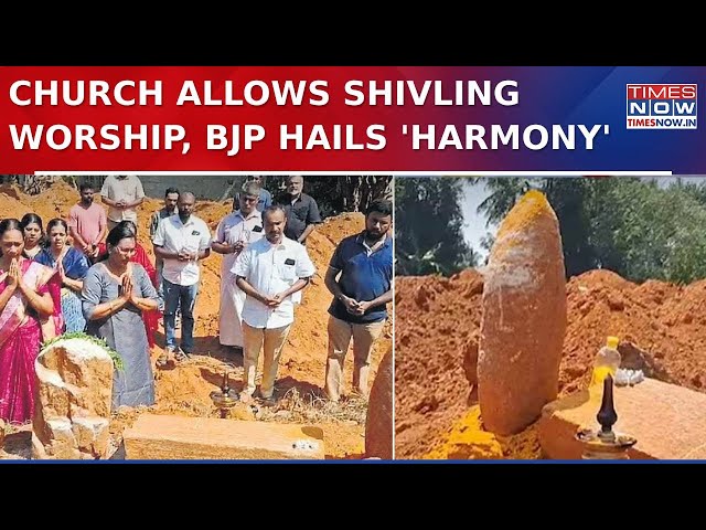 Shivling Found On Church Land In Kerala, Hindu Rituals Performed, BJP Hails 'Harmony' Bid | Watch