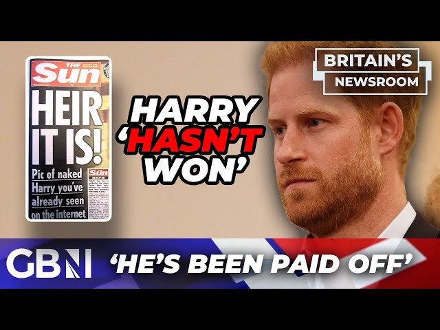 Prince Harry has been paid to 'SHUT UP' by News Group Newspapers - 'They've just BOUGHT him off'