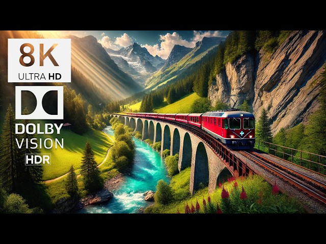 THE MOST BREATHTAKING VIEWS in 8K HDR 60fps of EUROPE - Earth Ultra HD