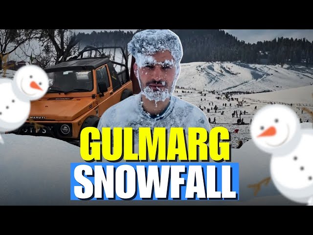 Gulmarg in January 2025|| Gulmarg snowfall 🌨️update || daily vlogs