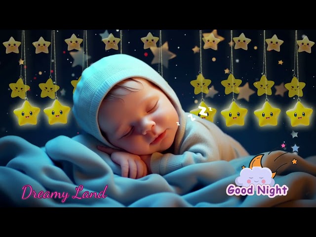 Mozart & Brahms Music to Overcome Insomnia 💫Baby Lullabies 🎵  Sleep Instantly