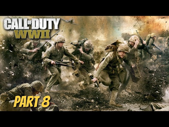 CALL OF DUTY: World War 2 | Hill 493 | 4K 60FPS Ultra Realistic Graphics Gameplay | Part 8