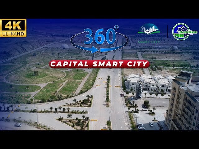 Capital Smart City Islamabad 360° Street Tour in 4K | Must-See !